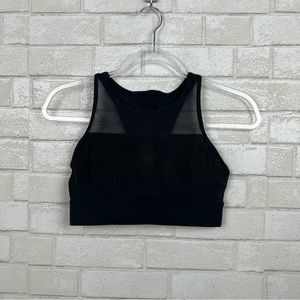 Zyia Active Sparkly Black All Star Sports Bra